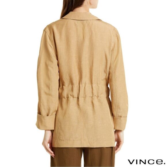 Vince **NWT** Belted Jacket in Safari - Picture 4 of 11